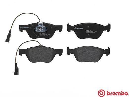 A.B.S. P 23 077 BREMBO Bremsbelagsatz, Scheibenbremse